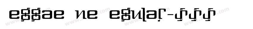 Reggae One Regular字体转换
